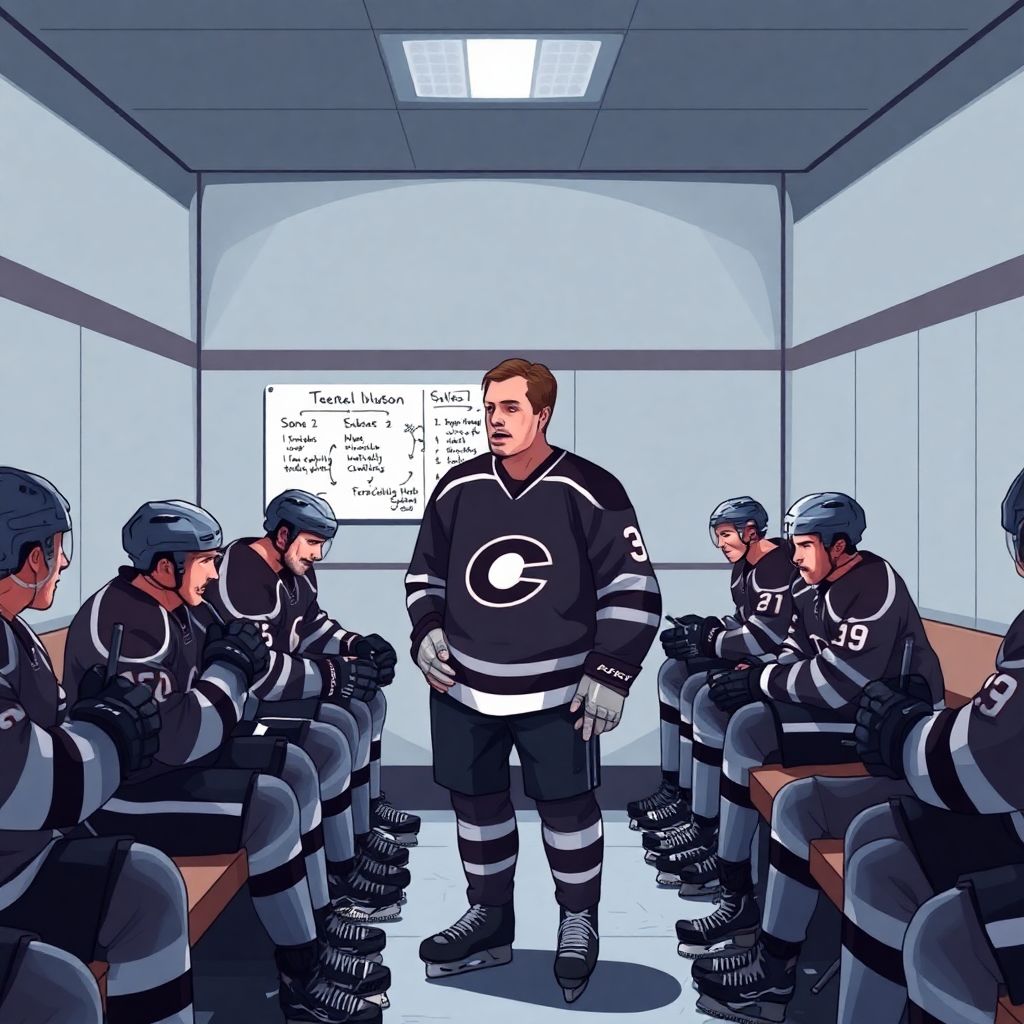 Интервью с капитаном команды: лидерство в раздевалке и на льду