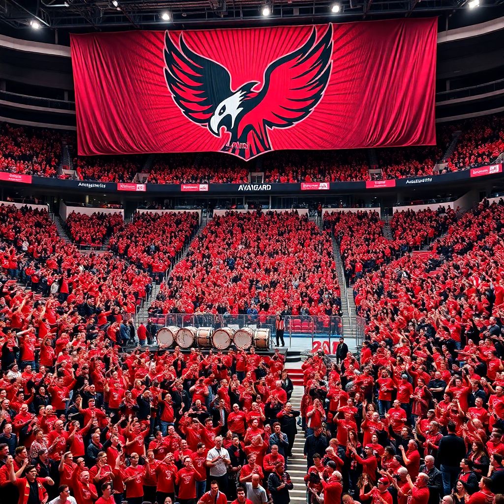 Фан-зона Авангарда: обзор ярких акций, баннеров и лучших кричалок