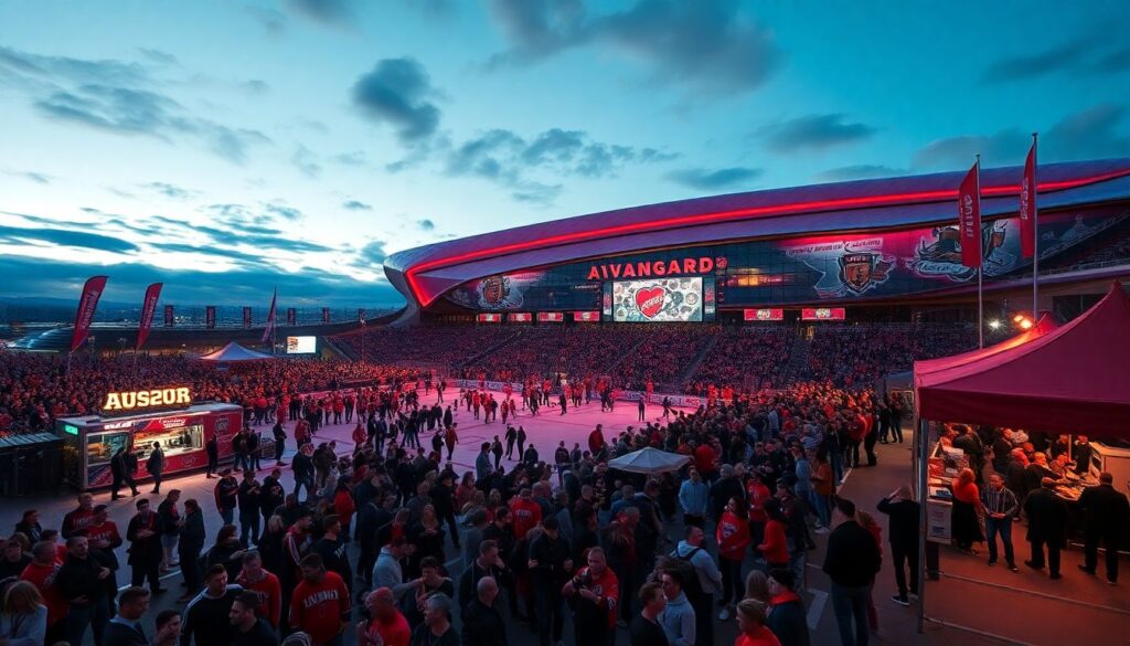 Фан-зона «Авангарда»: как создается атмосфера праздника на каждом домашнем матче - иллюстрация